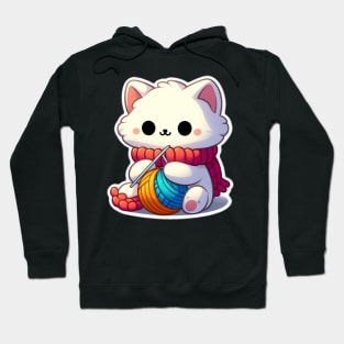 the knitty kitty Hoodie